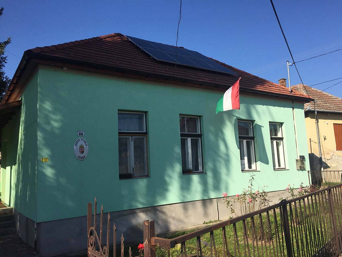 Energy modernization of Old People's Home in Sámsonháza
