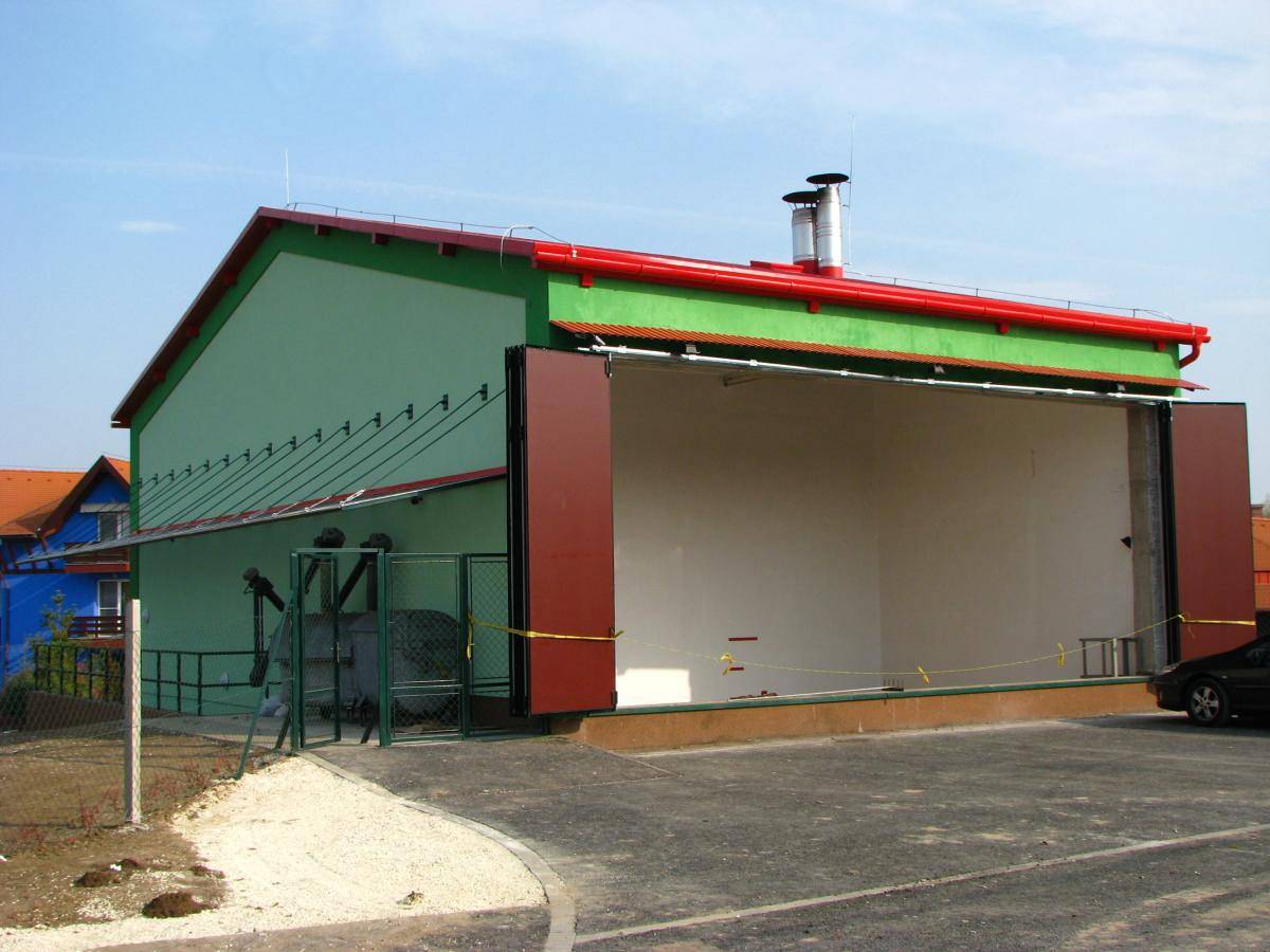 Biomass based distric heating plant in Gyömrő - on the territory of Harmónia Elderly Village