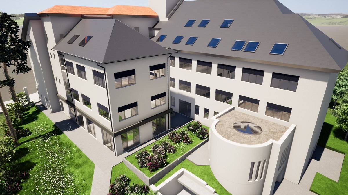 Design of a new wing in St. Francis Hospital 